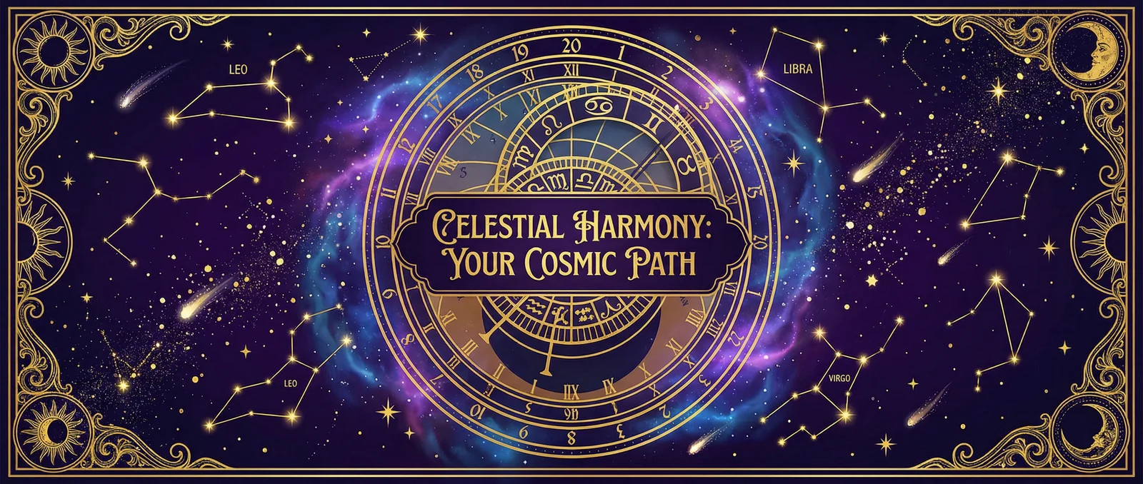星空占星塔罗风主视觉 - 星象彩运占星馆 - 体育博彩